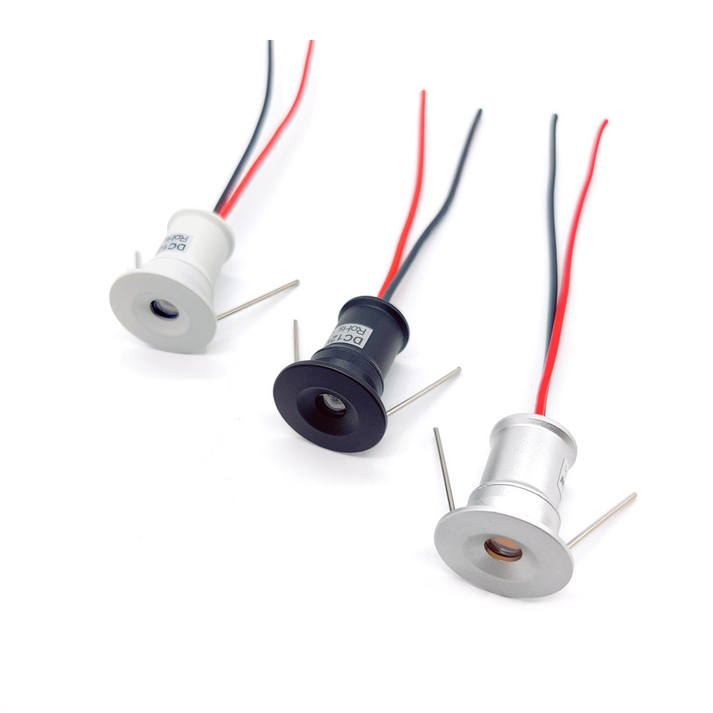 1W Mini Led Spotlight DC 3V 12V Small Pop Light Ceiling Showcase Cabinet Light IP65 Stair Light · image 4