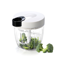 Vente chaude Portable Électrique Mini Robot Culinaire Sans Fil En Acier Écologique PP pour Oignons Ail Sauce Légumes Choppers