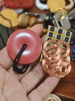 Bracelet intelligent en céramique RFID NFC 13,56 MHz, étanche, sur mesure, de luxe, avec breloque pour marque de luxe
