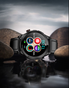 Montre connectée avec ECG, fréquence cardiaque, oxygène sanguin, température corporelle, glycémie, musique et moniteur d'oxygène sanguin - Product Image 6
