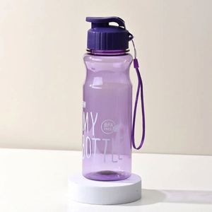 550ml PET Sports Water Bottle Large Capacity Transparent Portable Outdoor Camping Gift Classic Design <b>Cold</b> Water Kettle <b>Cup</b> - Product Image 5