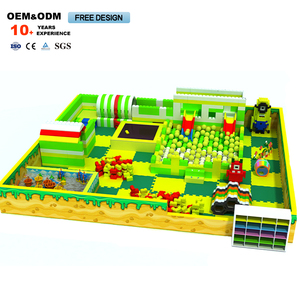 Equipo de Juegos Interior con Temática Natural Personalizado, Tobogán Doble para Niños, Marca Saidi, Material PP, Certificado CE, Máximo - Product Image 6