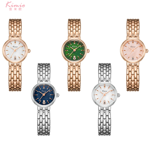 นาฬิกาข้อมือสุภาพสตรีคลาสสิกโลหะผสมควอตซ์ญี่ปุ่นกันน้ำสำหรับผู้หญิงชุดของขวัญวันวาเลนไทน์สำหรับผู้หญิง - Product Image 6