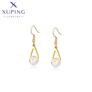 TTM-07 Xuping Sieraden Mode Hoge Kwaliteit 18K Vergulde Oorbel Vrouwen Sieraden Rvs Oorbellen - Product Image 1
