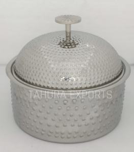 Classic Hotpot Kitchenware Round Shape Hotel Chapati Hotpot Storage Chafing Food <b>Cookware</b> for Dinnerware - Product Image 6