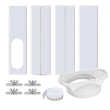 <span class=keywords><strong>Kit</strong></span> de joint d'aération de fenêtre de <span class=keywords><strong>climatiseur</strong></span> portable <span class=keywords><strong>Kit</strong></span> de joint d'aération de fenêtre de climatisation <span class=keywords><strong>mobile</strong></span> avec 4 plaques de joint réglables - Product Image 4