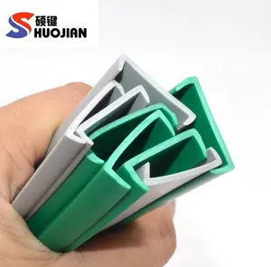 PVC mềm không sơn cạnh dải-U-Loại mềm cạnh dải tự dính cạnh dải