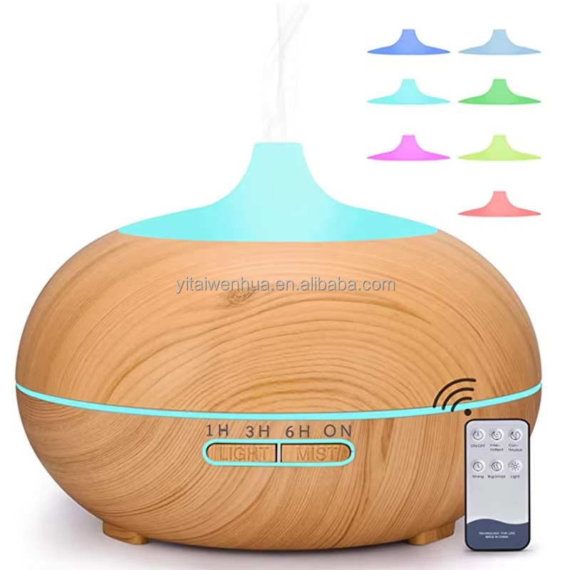 Professional 550ml Ultrasonic LED Diffuser Modern Portable Smart Home Fragrance Humidifier Smart Features for Essential Oil
