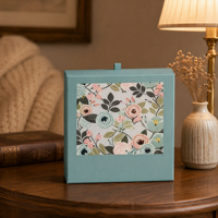 Boîte cadeau rigide en forme de livre avec fermeture magnétique pour bijoux, écologique et recyclable, impression quadricolore, logo personnalisé