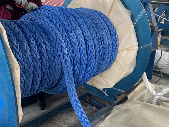 Boat Supply Spectra 12 Strand UHMWPE Rope 20mm Mooring Rope