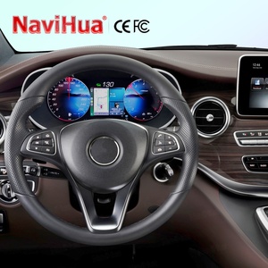 Navihua LCD Dashboard <b>Digital</b> Cluster with Wireless Carplay <b>for</b> Mercedes Benz V Class W447 2016-2019 NTG 5.0 Gauge Auto Meter - Product Image 4