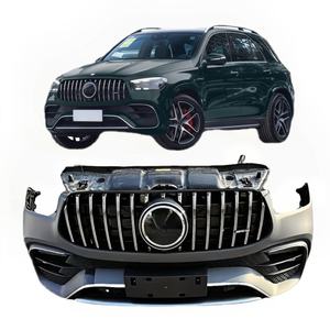 Meilleure vente d'origine pour Mercedes-Benz <span class=keywords><strong>AMG</strong></span> GLE53 Ensemble pare-chocs avant amélioré GLE63 W167 Composition de la grille avant - Product Image 2