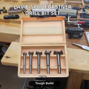 Lavie 5 cái mũi khoan trung tâm forstner 15 20 25 <span class=keywords><strong>30</strong></span> 35mm bản lề hộp gỗ bit Bộ định tuyến cho chế biến gỗ mky90t5ayw - Product Image 2