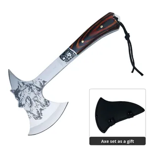 Kit de survie Bochen Tatoo, hachette pliable portable multifonctionnelle pour le camping, la randonnée, la chasse, la tactique, la bataille - Product Image 2