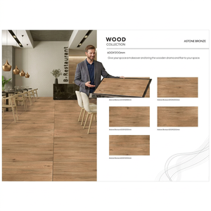 Bark Wood Brown 600x1200mm Rustic Porcelain Wood Tiles Acid Surface Floor <b>Wall</b> Premium Design - Product Image 4