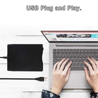 Unidad de disquete USB portátil 2,0 externa de 3,5 pulgadas, Plug and Play para PC, sistema operativo Windows98se/me/2000/xp