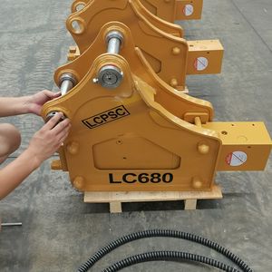 Durable Mining <b>Hydraulic</b> <b>Breaker</b> Excavator Attachment for Rock Drilling Multi-Spec Concrete Demolition - Product Image 1