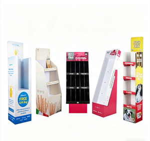 Support d'affichage en carton écologique moderne personnalisé pour les spiritueux, support d'affichage en papier ondulé pour la <span class=keywords><strong>vodka</strong></span>, le vin en bouteille - Product Image 5