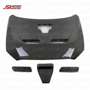 OEM STYLE CARBON FIBER HOOD (WITH AIR DUCT) FOR 2008-2015 MITSUBISHI EVOLUTION EVO 10