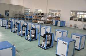 Compresseur à vis industriel à vitesse variable basse (SCR950LBPM) 950 CFM 5 bars 90 kW - Product Image 4