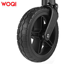 Poussette bébé Woqi 85x52x138 cm, cadre en alliage d'aluminium, capacité de charge de 150 kg, 0-3 ans, couleur grise, pliable d'une seule main - Product Image 1