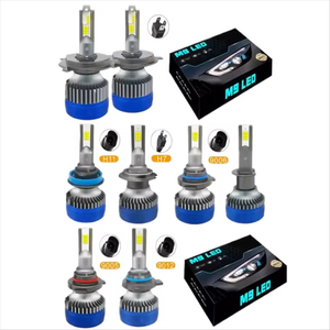 <span class=keywords><strong>Ampoule</strong></span> de phare LED pour voiture 7500lm 75W haute puissance avec ventilateur CSP H11 H1 H4 H7 HB3 9005 9006 9012 CANbus - Product Image 1