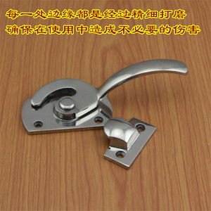 Stainless Steel Oven Door Lock Handle Large Medium Small Size Industrial Drawer Door <b>Window</b> Handle Easy Installation - Product Image 4
