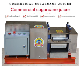 آلة عصر قصب السكر وصنع العصير 220 فولت مع مكونات المحرك الأساسية لمصانع معالجة الفواكه مباشرة من الصين - Product Image 6