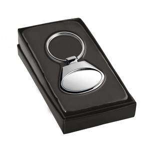 Llavero de Metal Personalizado con Forma Ovalada y Estilo de Dibujos Animados Vintage, Llaveros de Metal Modernos para Llaves, Personalizados con Logotipo - Product Image 3