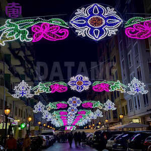 Luces Decorativas con Motivos 2D para Entrada de Terminal de Aeropuerto, Festivales Navideños, Cruce de Calles, Instalaciones Festivas en Exteriores - Product Image 6