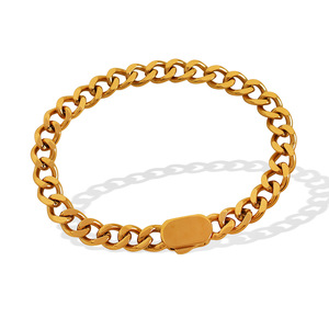 Unisex Titanium Steel Chain Necklace <b>Gold</b> Silver Color Everyday Wear Jewelry Fine Chains Necklaces - Product Image 5