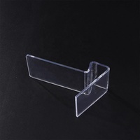 Faltbarer, tragbarer, transparenter Handy-Displayständer aus Acryl in Stuhlform, transparenter Desktop-Telefonhalter
