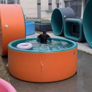 <span class=keywords><strong>Piscine</strong></span> gonflable en PVC durable avec technologie Drop-Stitch, épaissie, à double valves de vidange, pour usage extérieur - Product Image 3