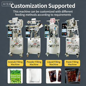 Machine d'emballage et <span class=keywords><strong>de</strong></span> remplissage automatique REALMAX pour sachets <span class=keywords><strong>de</strong></span> fruits, épices, poudres, café, graines, céréales et autres aliments en granulés - Product Image 5
