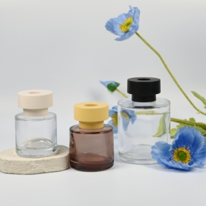 Bán nóng 50ml 100ml 150ml 200ml thủy tinh trong suốt sậy khuếch tán vít nắp đầy màu sắc hương liệu thanh làm mát không khí bán buôn - Product Image 6