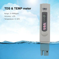 Testeur numérique de pureté de l'eau avec filtre TDS