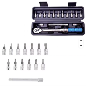 Llave Dinamométrica Toopre Preajustable de 1/4 2-24nm, Juego de Trinquete JS-HDGJ032, Construcción de Acero al Carbono y Herramienta Duradera - Product Image 3