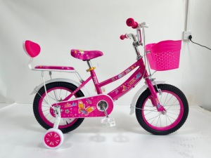Vélo pour enfants en acier à haute teneur en carbone, vélo pour filles de 3 à 10 <span class=keywords><strong>ans</strong></span> avec roues d'apprentissage, vélo pour enfants pour garçons et filles - Product Image 2