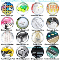 Mesin Cetak Pad Elektrik Mini Ukuran Kecil 1 Warna Open Ink Tray Desktop Pad Printer Tampo Printers Table Top Inkwell