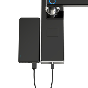 2020 nuevo modelo de <span class=keywords><strong>SUS</strong></span> 304 panel de clase C cilindro con Ekey App huella digital inteligente y cerradura de la puerta digital - Product Image 5