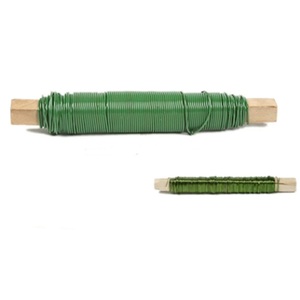 Alambre de Amarre de Hierro Recubierto de PVC Tratado Térmicamente para Floristerías, Rollos Pequeños para Fijación y Soporte - Product Image 4