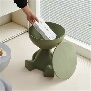 <span class=keywords><strong>Table</strong></span> d'appoint ludique en forme de dessin animé avec tiroir de rangement pour la décoration intérieure - Product Image 4