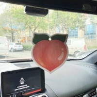 Nouveaux désodorisants de voiture au design personnalisé avec votre logo – Parfum en papier rafraîchissant, diffuseur d'arômes suspendu, purificateur d'air, cadeau promotionnel
