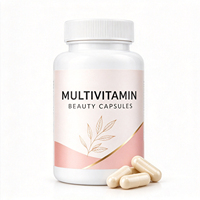 Capsules de Multivitamines Complètes de Haute Qualité, Antioxydantes, pour la Beauté, Marque Privée OEM, Vente Chaude, Supplément pour Adultes, HACCP, Halal