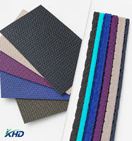 Cuir PU antidérapant, résistant à l'abrasion, absorbant la transpiration et amortissant les chocs de 2,0 à 5,0 mm pour tapis de yoga et tapis de fitness