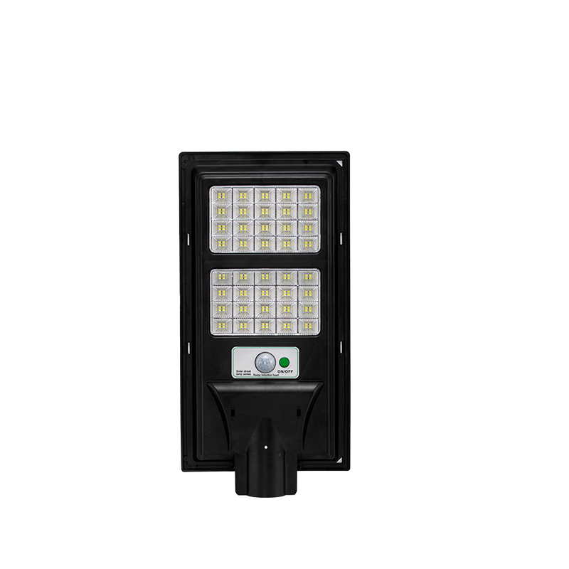 Nuevo estilo Solar integrado al aire libre Luz de calle solar con sensor de movimiento llevó