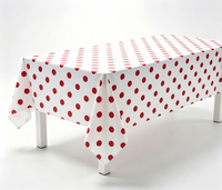 Nappe personnalisée Xin Shu en PEVA, nappe composite imprimée, avec support en flanelle non tissée, imperméable, écologique, pour la maison et les fêtes