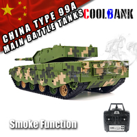 Henglong 3899A-1 PRO sürüm çin ZTZ-99A ana savaş tankı 1/16 ölçekli askeri Model RC tankı IR + BB duman RC tankı hobi hediyeler