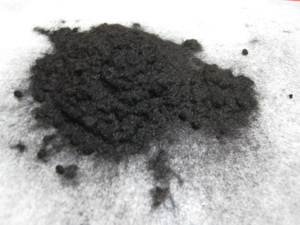 Poudre <span class=keywords><strong>de</strong></span> fibres <span class=keywords><strong>de</strong></span> flocage en nylon <span class=keywords><strong>sur</strong></span> pulvérisation électrostatique, 3 mm, couleur noire - Product Image 2