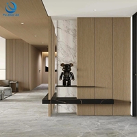 Meuble à chaussures d'entrée sur mesure, armoire de rangement moderne en bois pour couloir avec étagères, pour l'aménagement de toute la maison